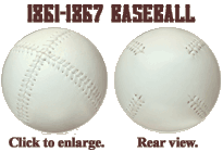 1861-1867 Baseballs (white). Click to enlarge.