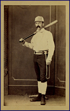 19th Century Batsman. Click to enlarge.