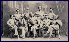 Antioch College Base Ball Club photo. Click to enlarge.