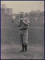 Charlie Ferguson on the field circa 1887. Click to enlarge.