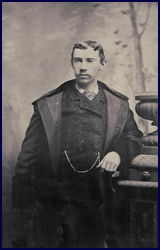 Portrait of Charlie Ferguson of the Philadelphia Phillies, circa 1885. Click to enlarge.
