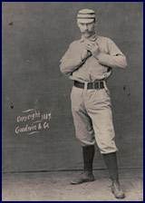Charlie Ferguson, pitcher, Philadelphia Phillies, circa 1887. Click to enlarge.