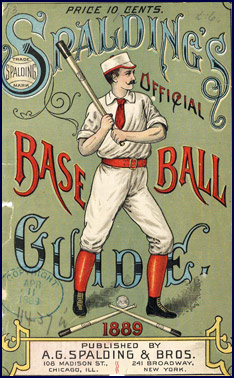 Spalding's Official Base Ball Guide 1889. Click to enlarge.
