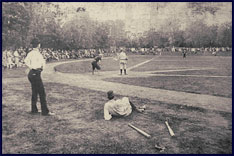 Vanderbilt University, Tennessee baseball game circa 1890. Click to enlarge.